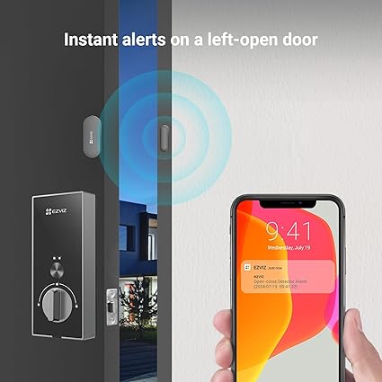 EZVIZ DL04 Smart Digital Deadbolt Lock | The Locksmith Dubai