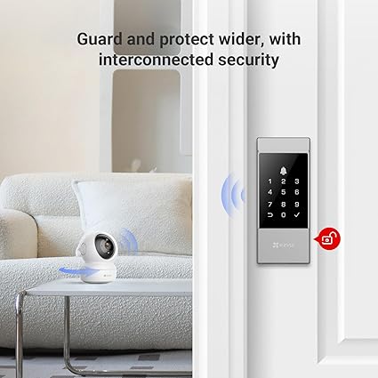 EZVIZ DL04 Smart Digital Deadbolt Lock | The Locksmith Dubai