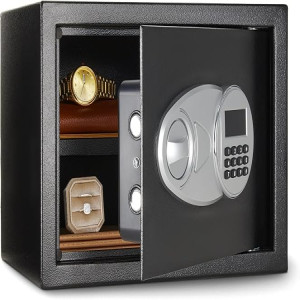 Amazon Basics 14L Steel Safe with Digital Keypad